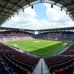 SC Heerenveen thi đấu trên sân nhà Abe Lenstra Stadion