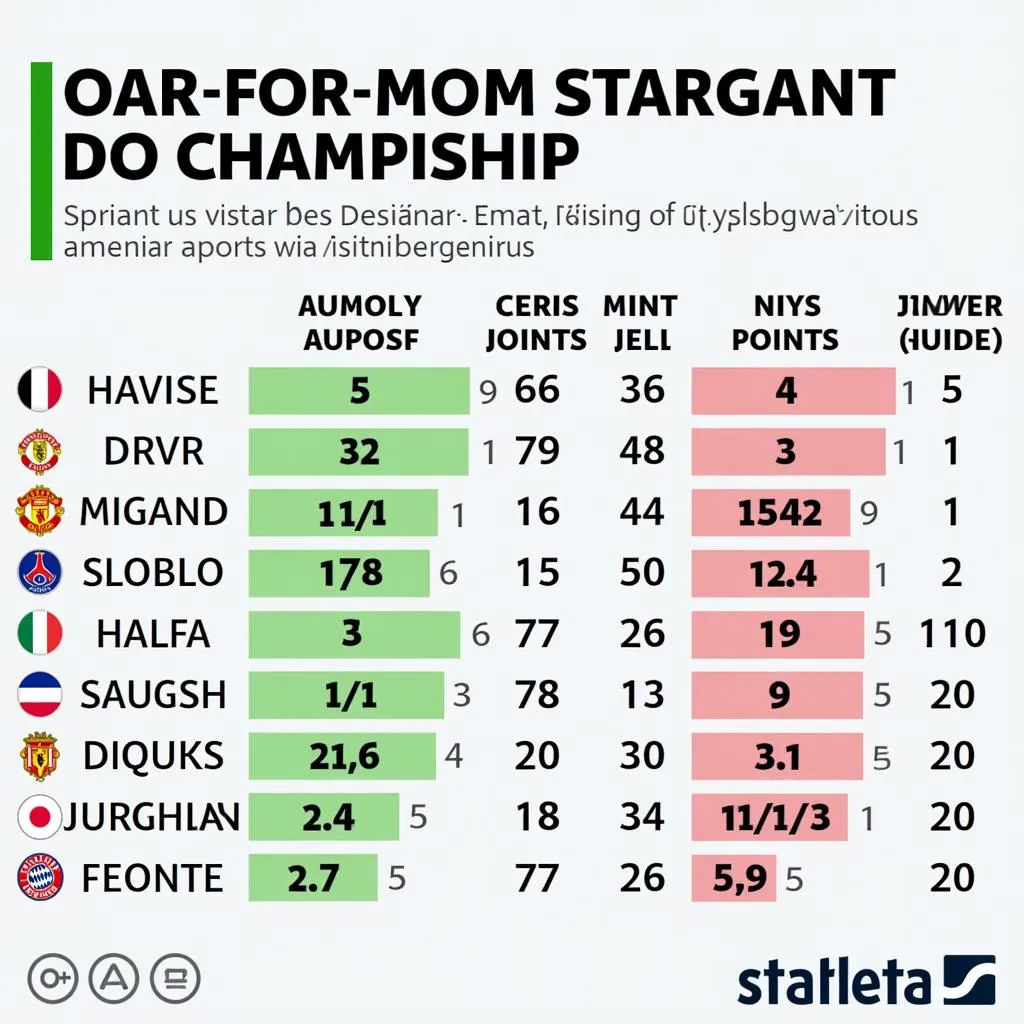 Sơ đồ cuộc đua vô địch Bundesliga