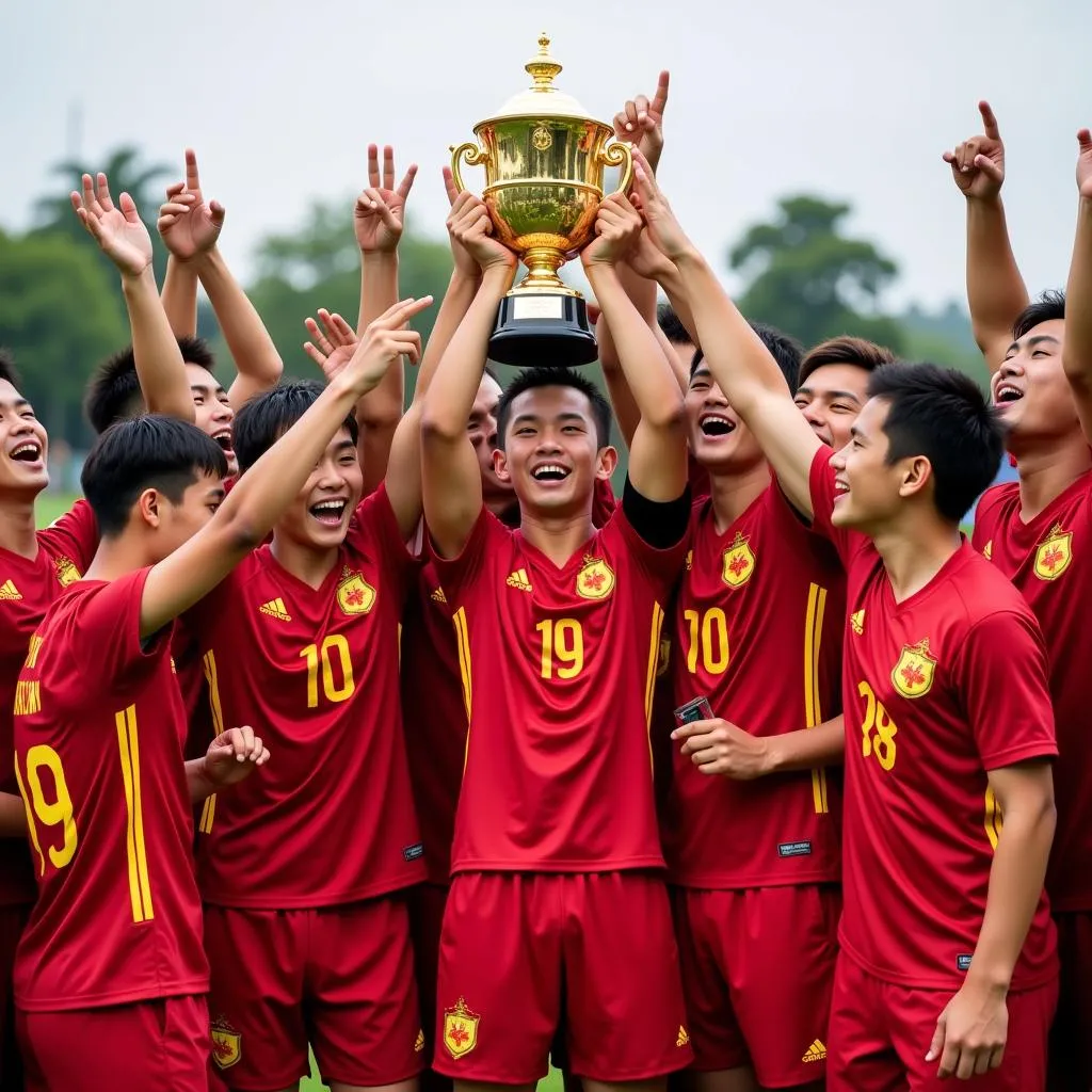 Đội tuyển U19 Việt Nam giành chiến thắng