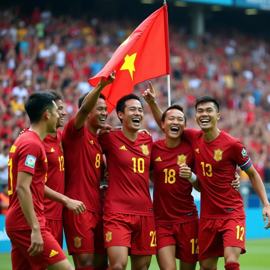 U23 Việt Nam chiến thắng U23 Thái Lan SEA Games 2019