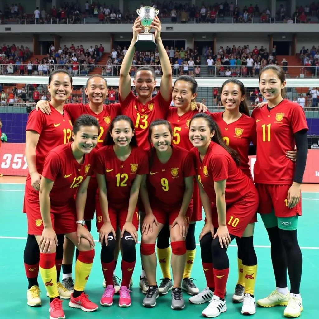 U23 Việt Nam giành ngôi á quân Seagame 30