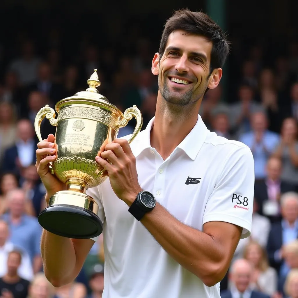 Novak Djokovic giành chức vô địch Wimbledon 2019