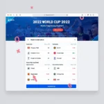 Xem lịch thi đấu World Cup 2022 trên website