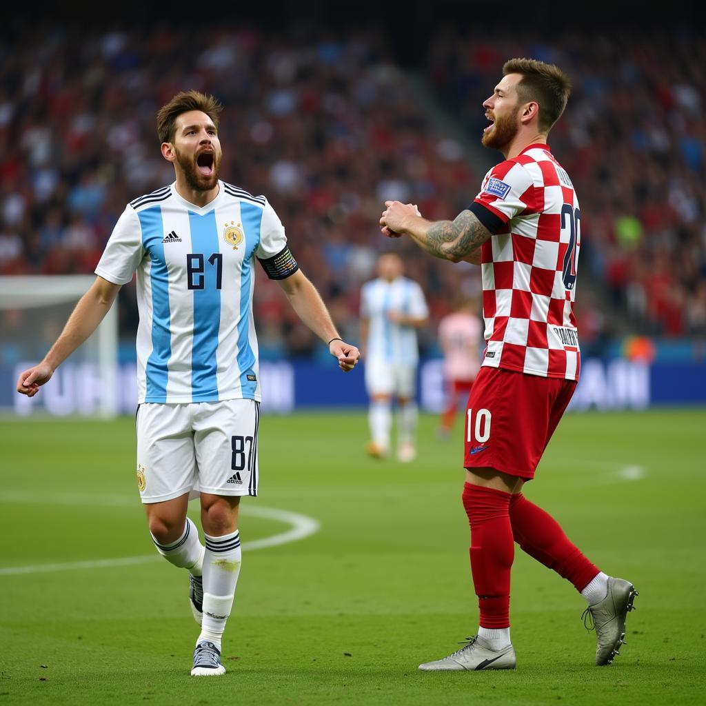 Trận đấu Argentina vs Croatia tại World Cup 2018 ngày 21/6