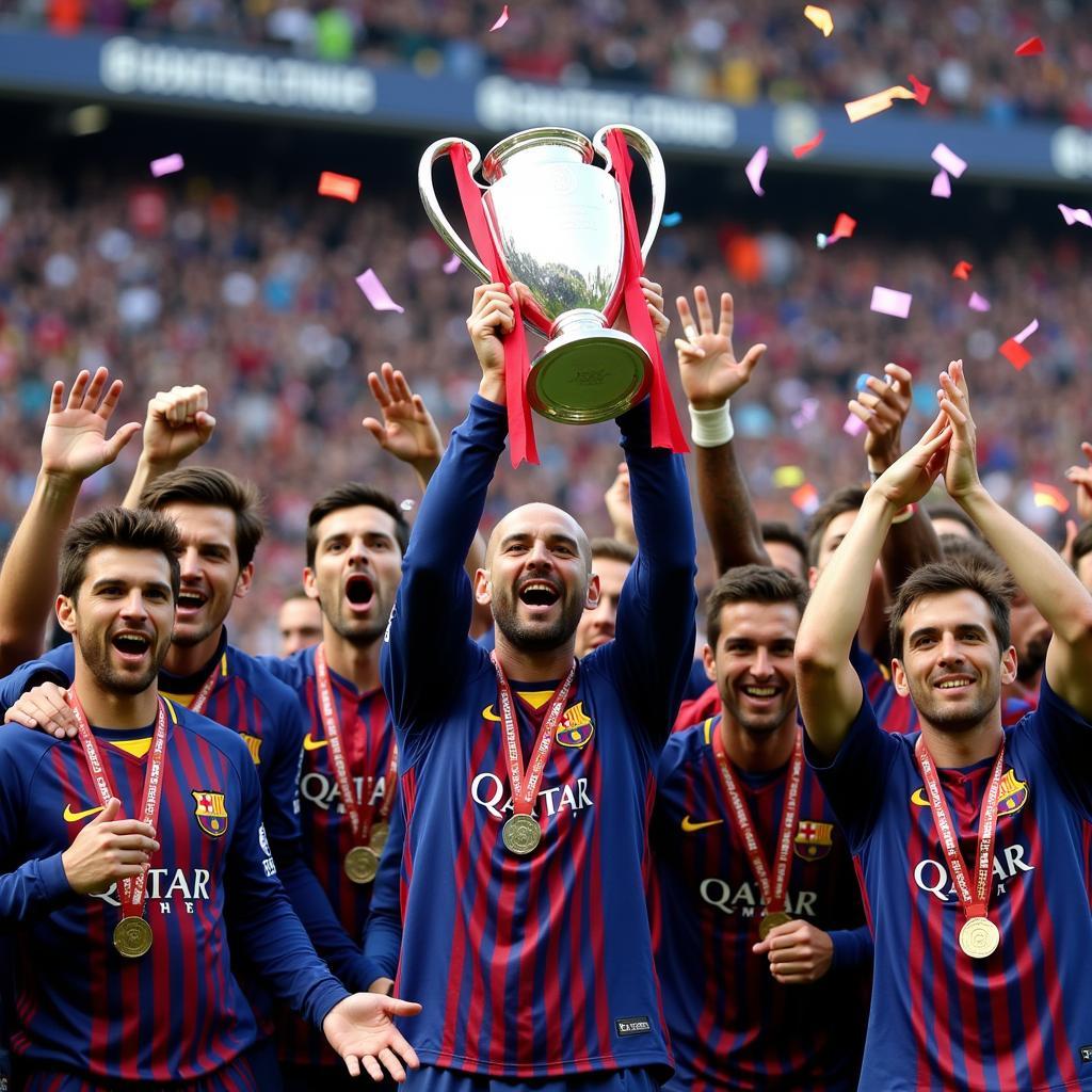 Barca vô địch Champions League năm 2011