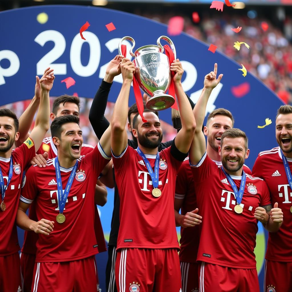 Bayern Munich vô địch C1 năm 2020