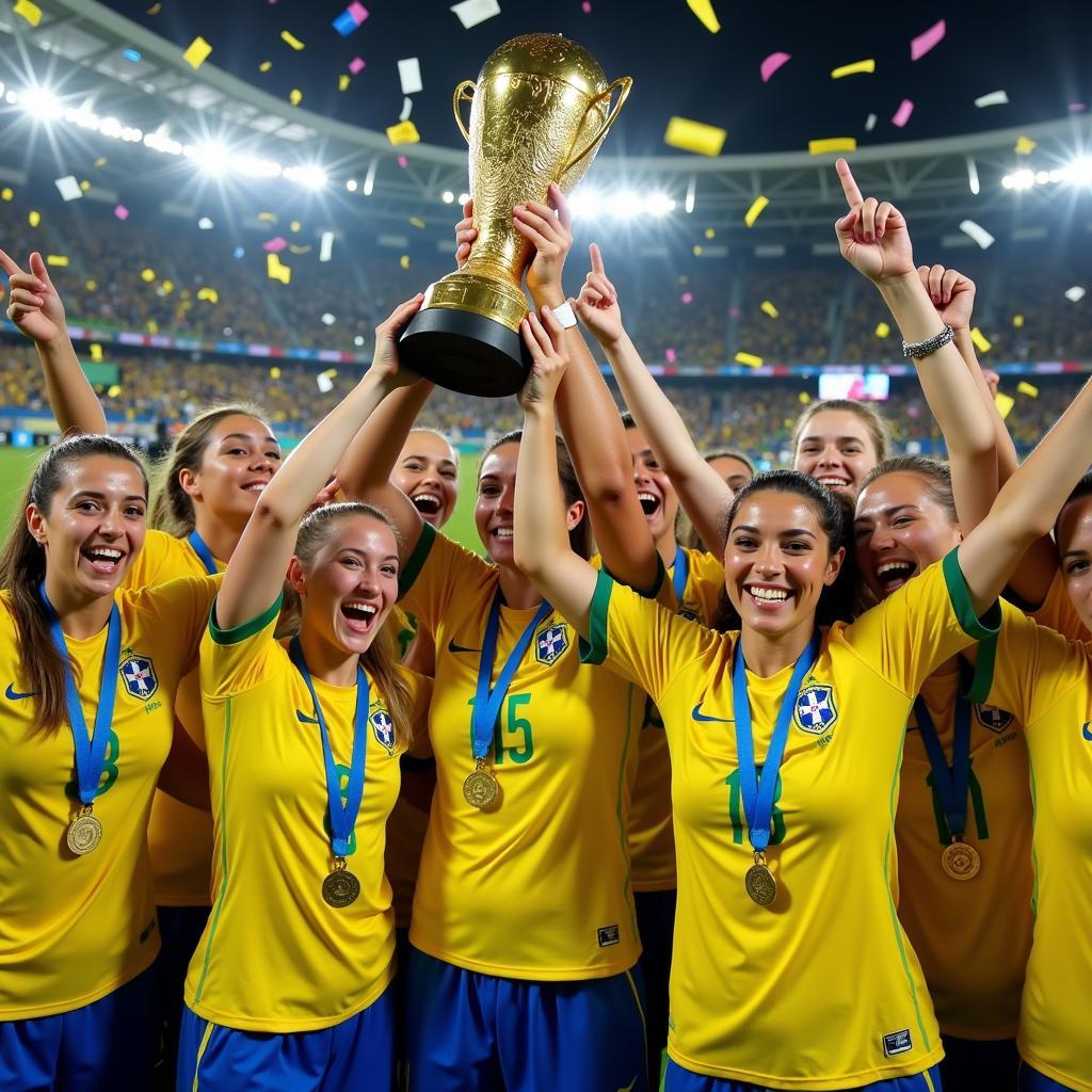 Brazil vô địch Copa America Femenina 2014