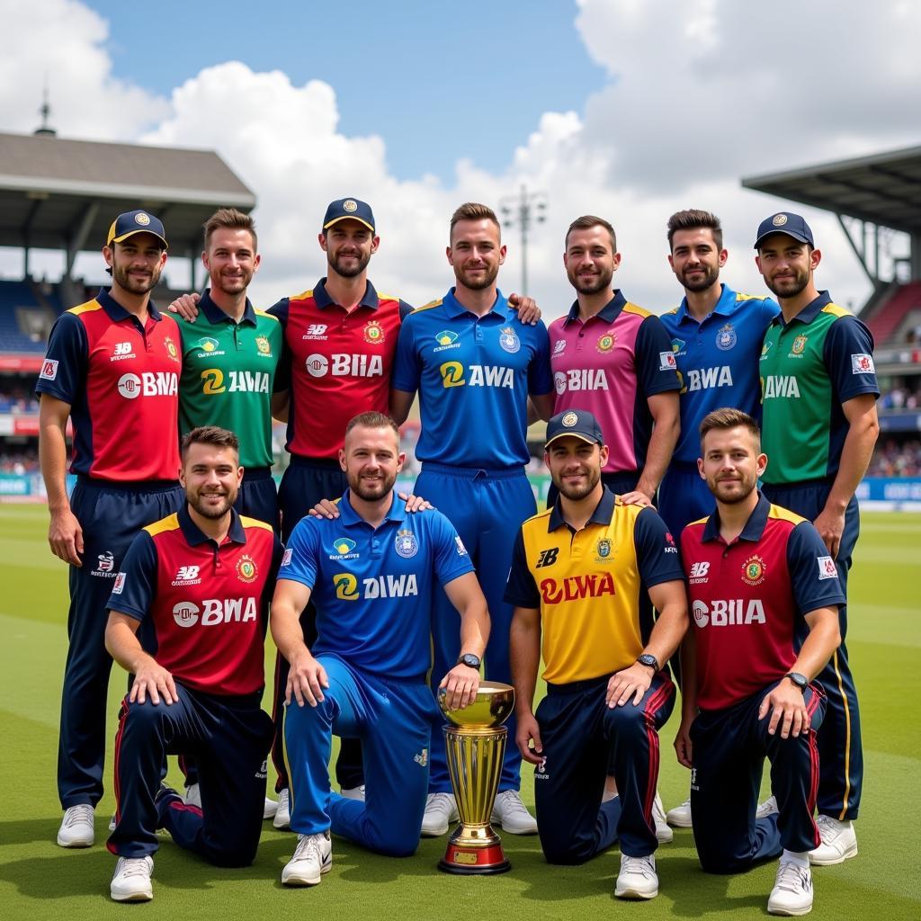 Các đội tuyển tham gia Cricket World Cup 2023