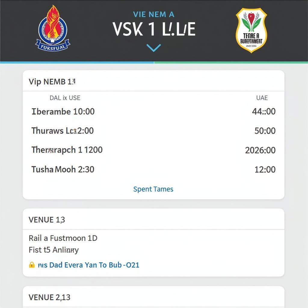 Cập nhật lịch thi đấu Việt Nam vs UAE mới nhất