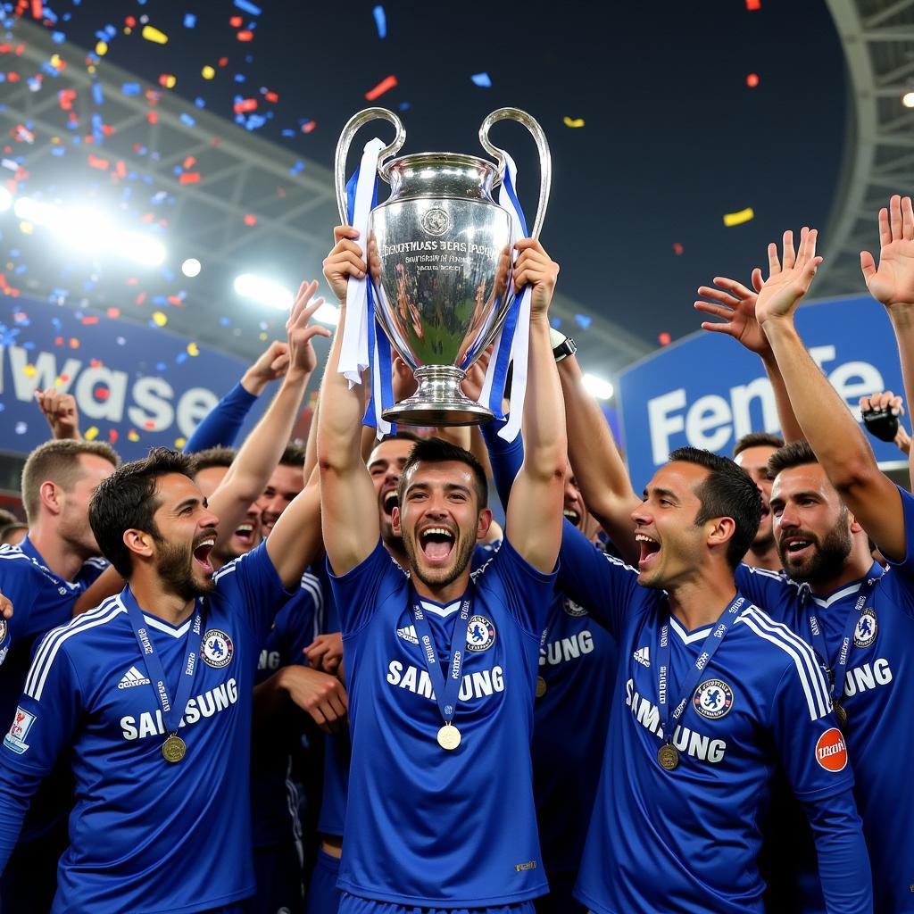 Khoảnh khắc đăng quang của Chelsea tại Champions League 2011-12