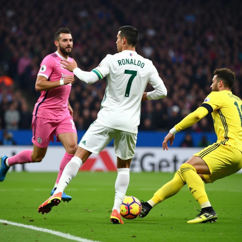 Cristiano Ronaldo ghi bàn tại Champions League 2018