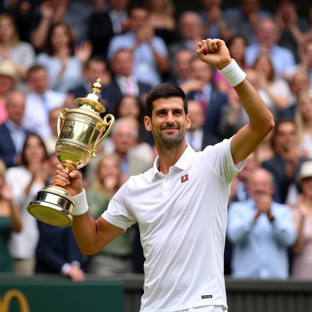 Djokovic chiến thắng Wimbledon 2019