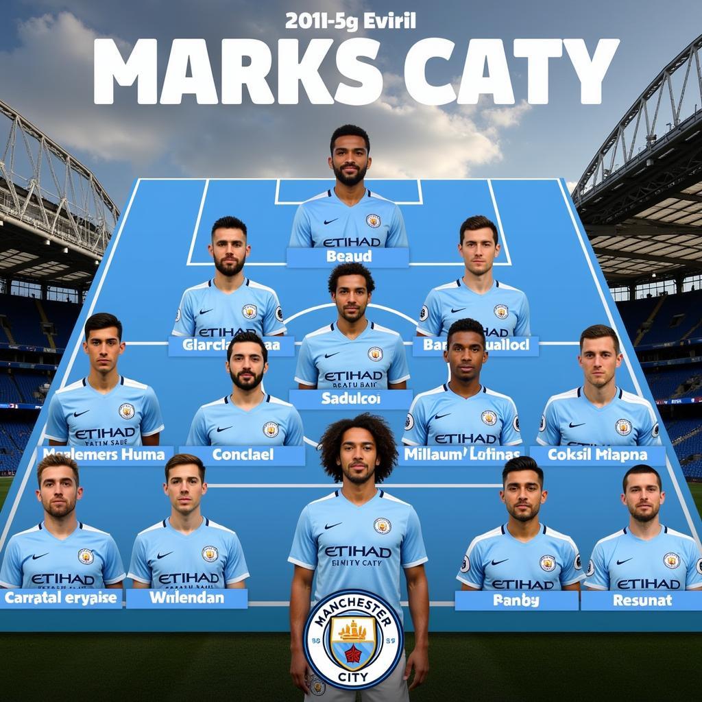 Đội hình Man City 2018-2019