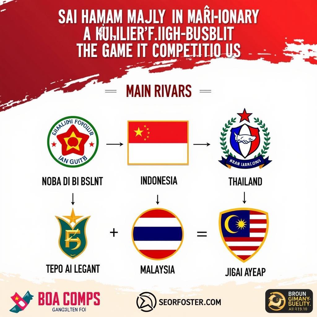 Đối thủ của Việt Nam tại Sea Games: Ai là ứng cử viên vô địch?