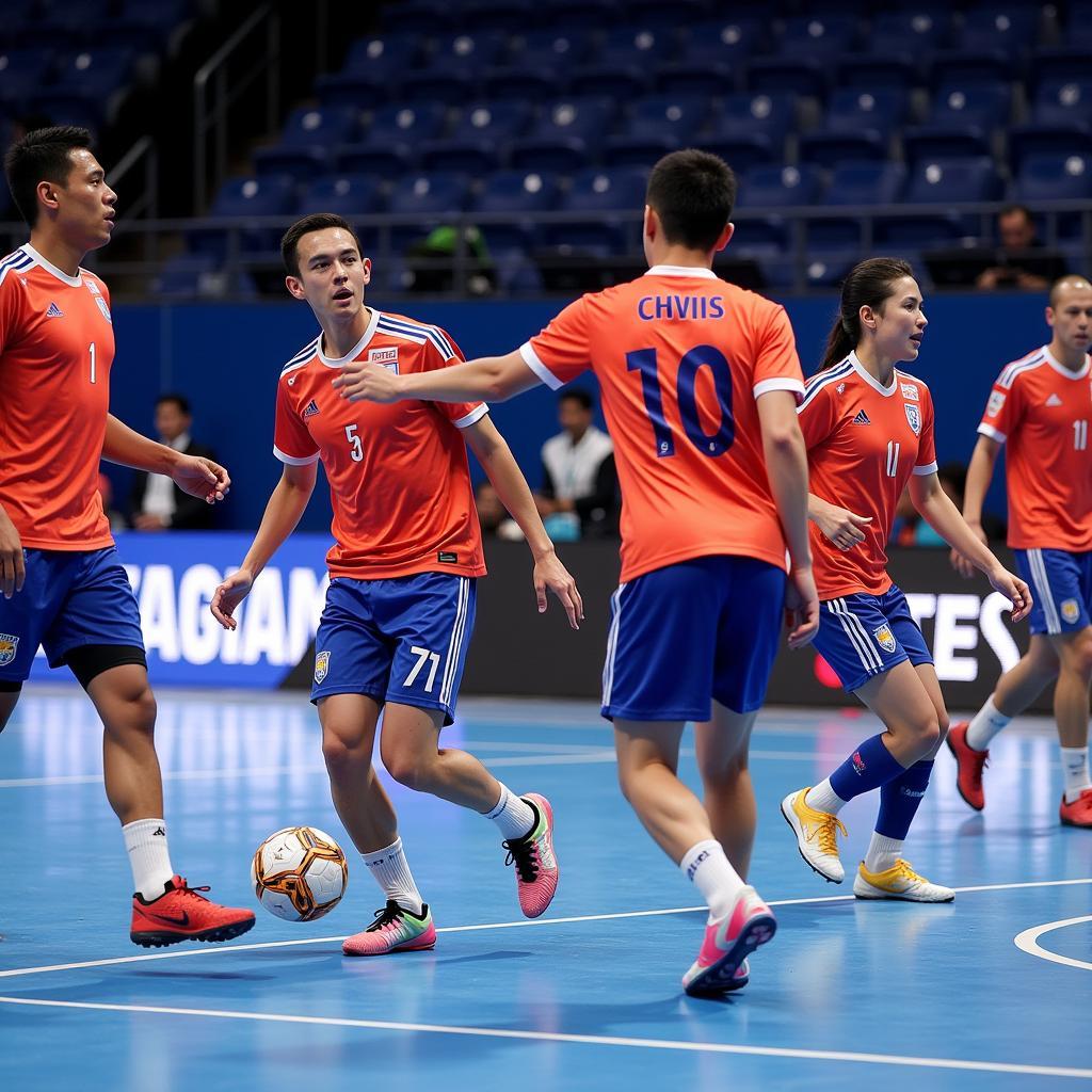 Đội tuyển futsal Thái Lan chinh phục châu Á