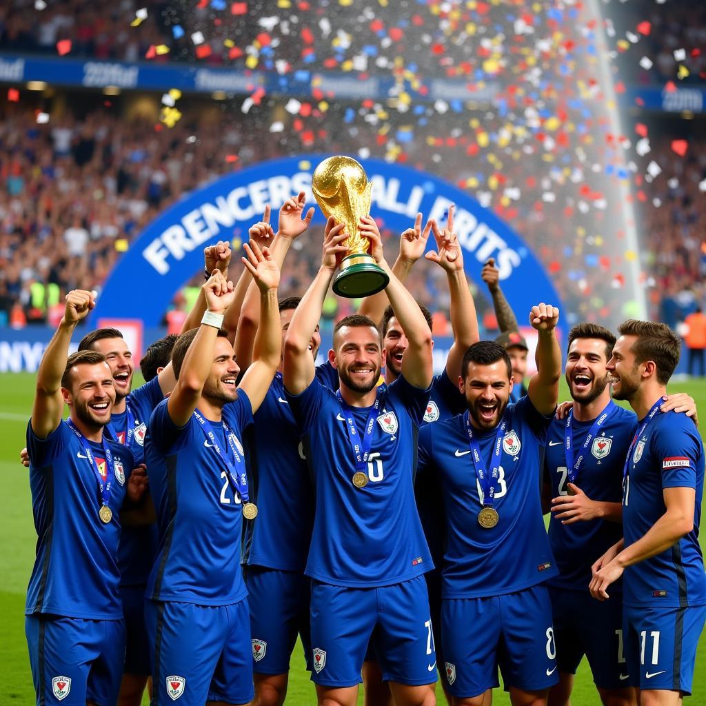 Đội tuyển Pháp vô địch World Cup 2018