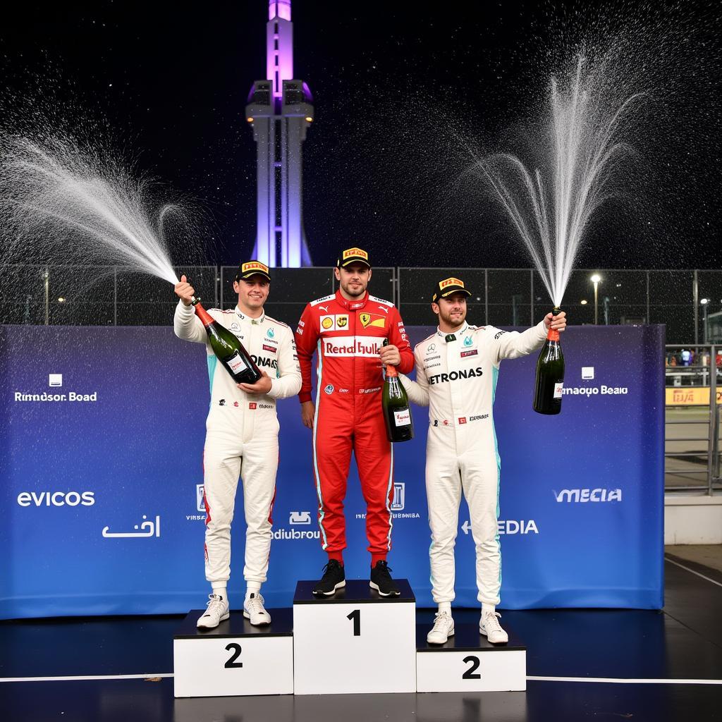 F1 2019 - Bục vinh quang Abu Dhabi