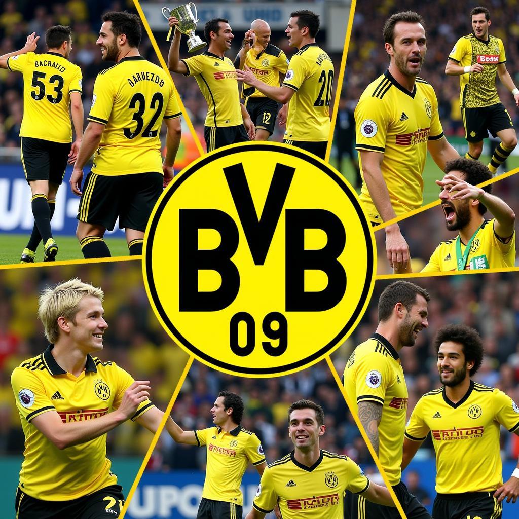 Hành trình của Dortmund tại Champions League: Từ những khoảnh khắc huy hoàng đến những tiếc nuối.