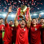 Hình nền đội tuyển Việt Nam vô địch AFF Cup