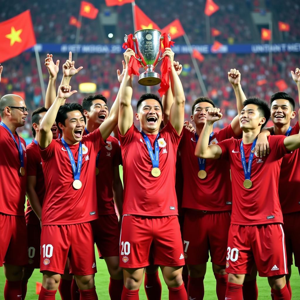 Hình nền U23 Việt Nam vô địch Sea Games