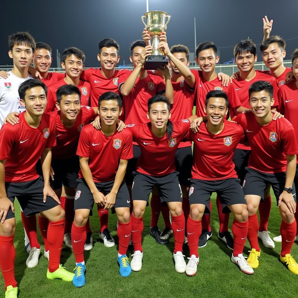 Indonesia vô địch AFF U22 LG Cup 2019