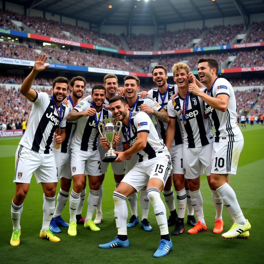 Juventus vô địch Serie A 2017-2018