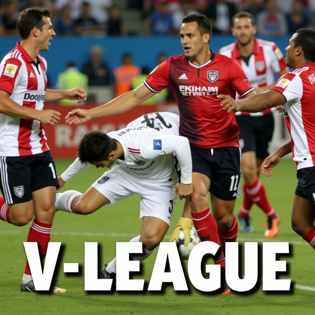 Khoảnh khắc đáng nhớ V-League 2013: Hình ảnh những tình huống đáng chú ý trong mùa giải.