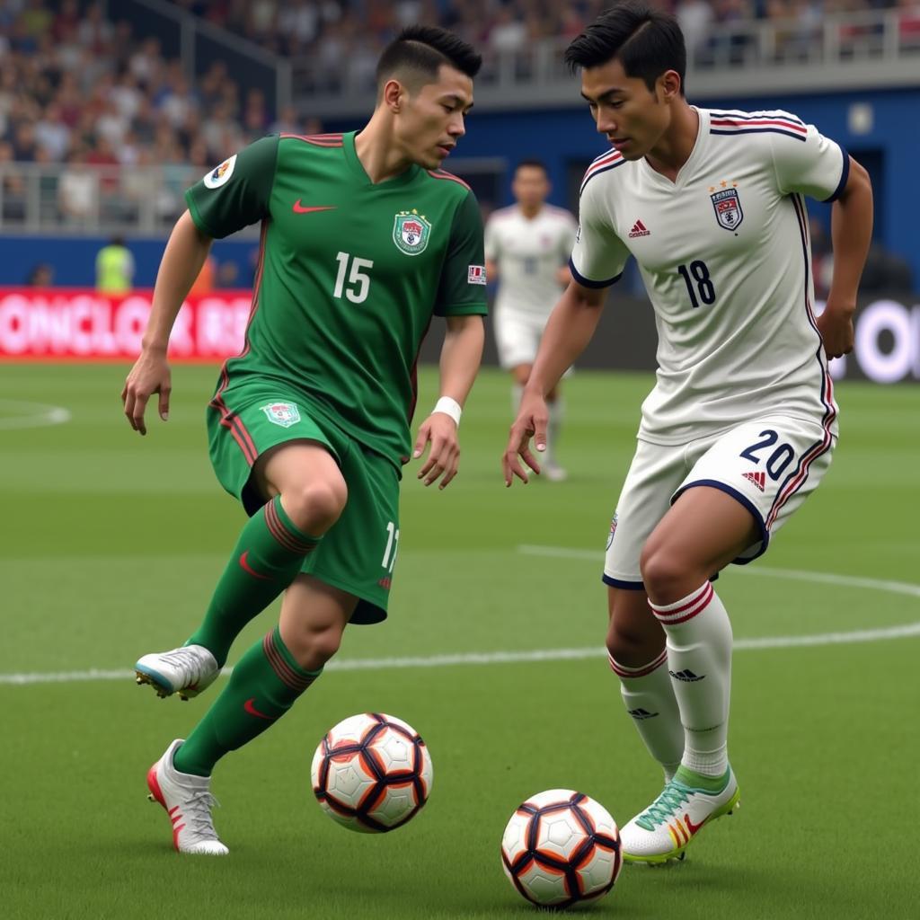 Kỹ năng cá nhân game thủ Hàn Quốc FIFA Online 4