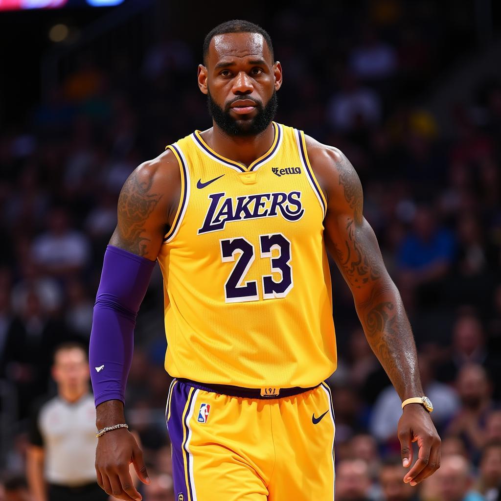 LeBron James Los Angeles Lakers