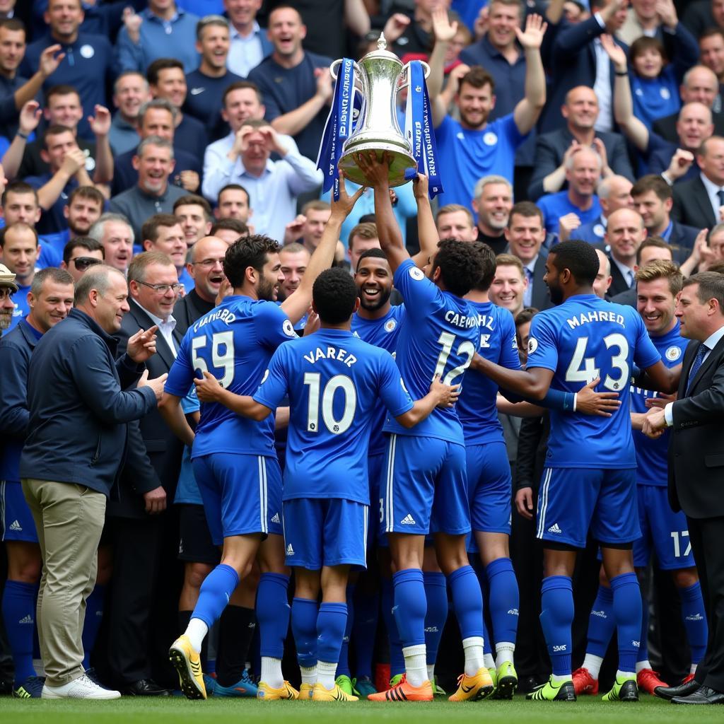 Leicester City vô địch Ngoại hạng Anh 2016