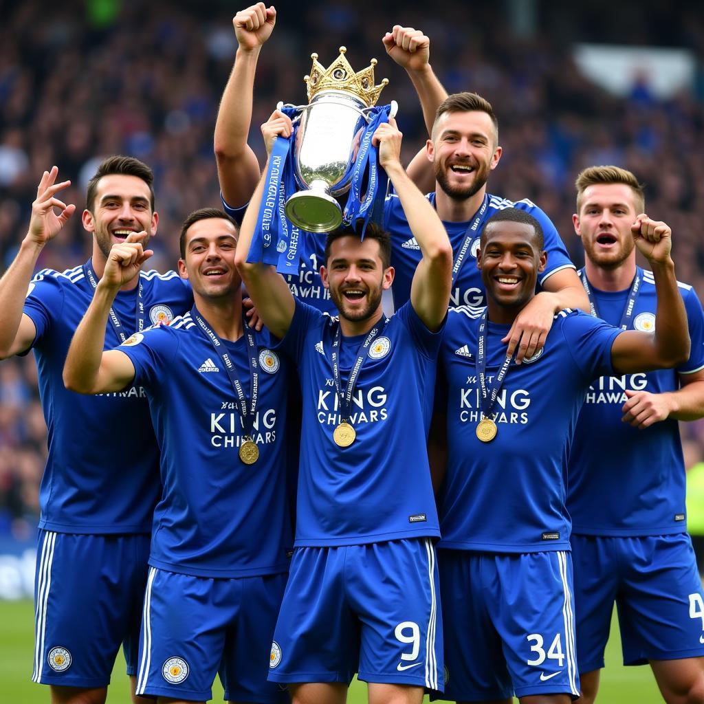 Leicester City vô địch Premier League mùa giải 2015-2016