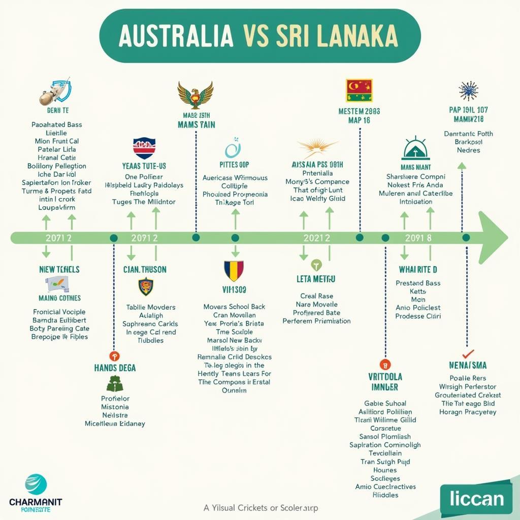 Lịch Sử Đối Đầu Úc Sri Lanka Cricket