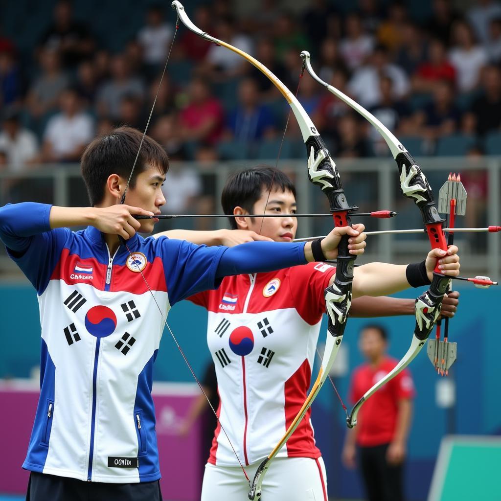 Lịch thi đấu Hàn Quốc Asiad 2018 bắn cung