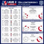 Lịch thi đấu Ligue 2 chi tiết