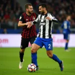 Trận Derby d'Italia giữa Juventus và Inter Milan