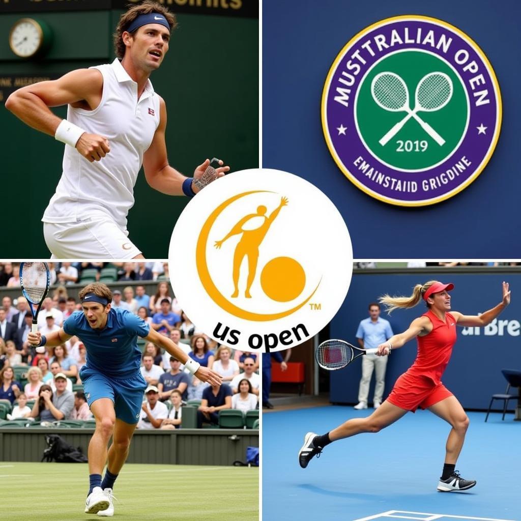 Các Giải Grand Slam Trong Lịch Thi Đấu Tennis Đơn Nữ 2019