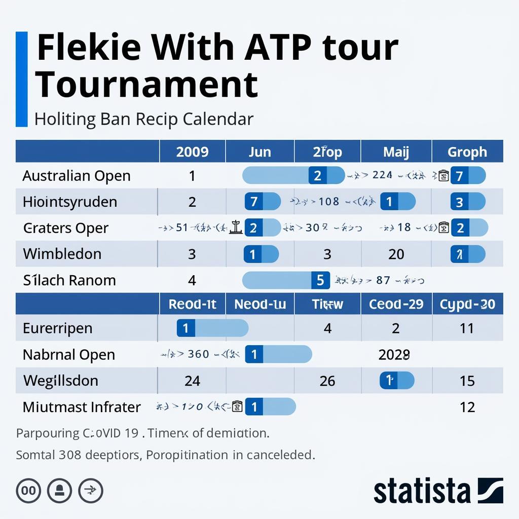 Lịch thi đấu tennis ATP Tour 2020