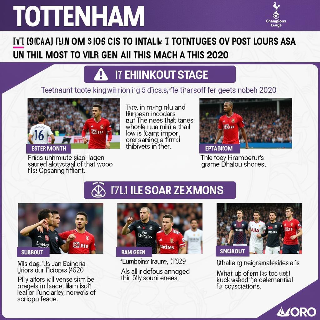 Lịch thi đấu Tottenham tại Cúp C1 và Europa League 2020