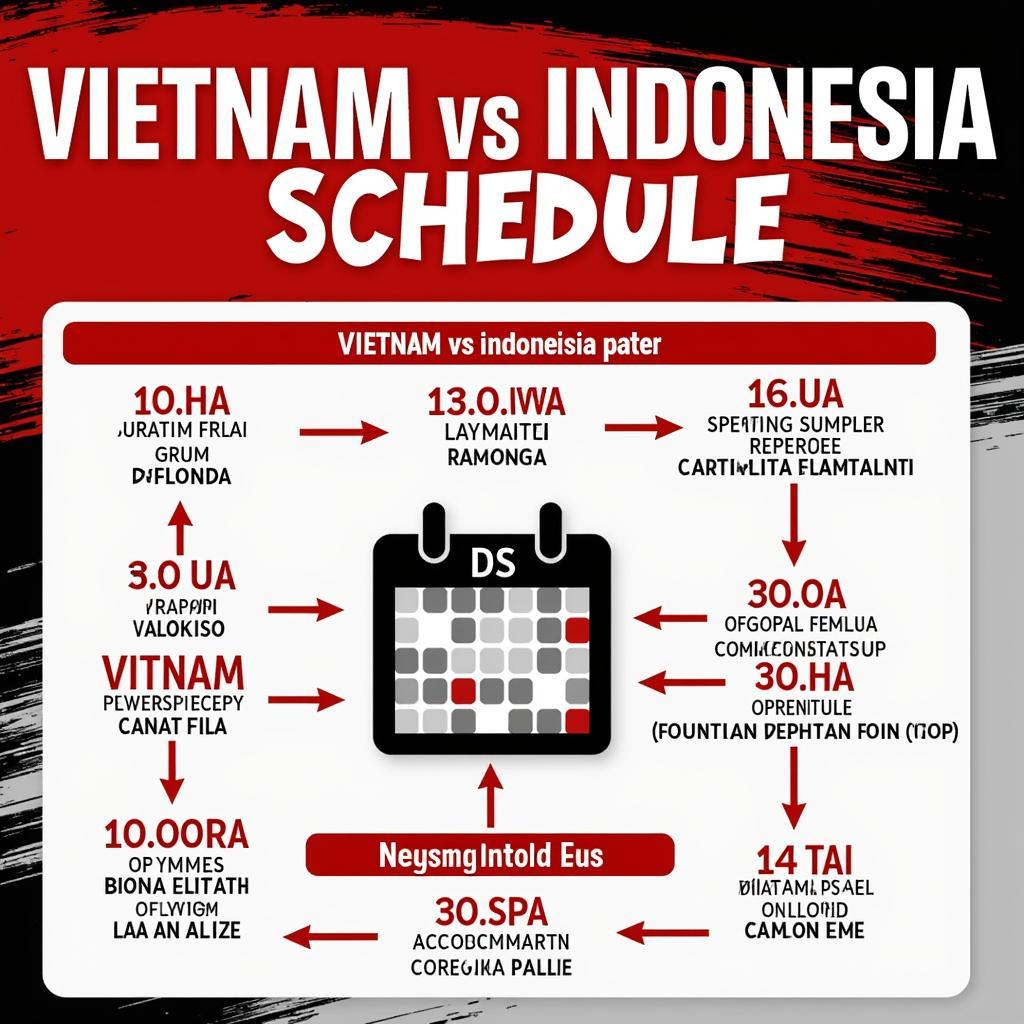 Lịch thi đấu VN Indonesia và tầm quan trọng