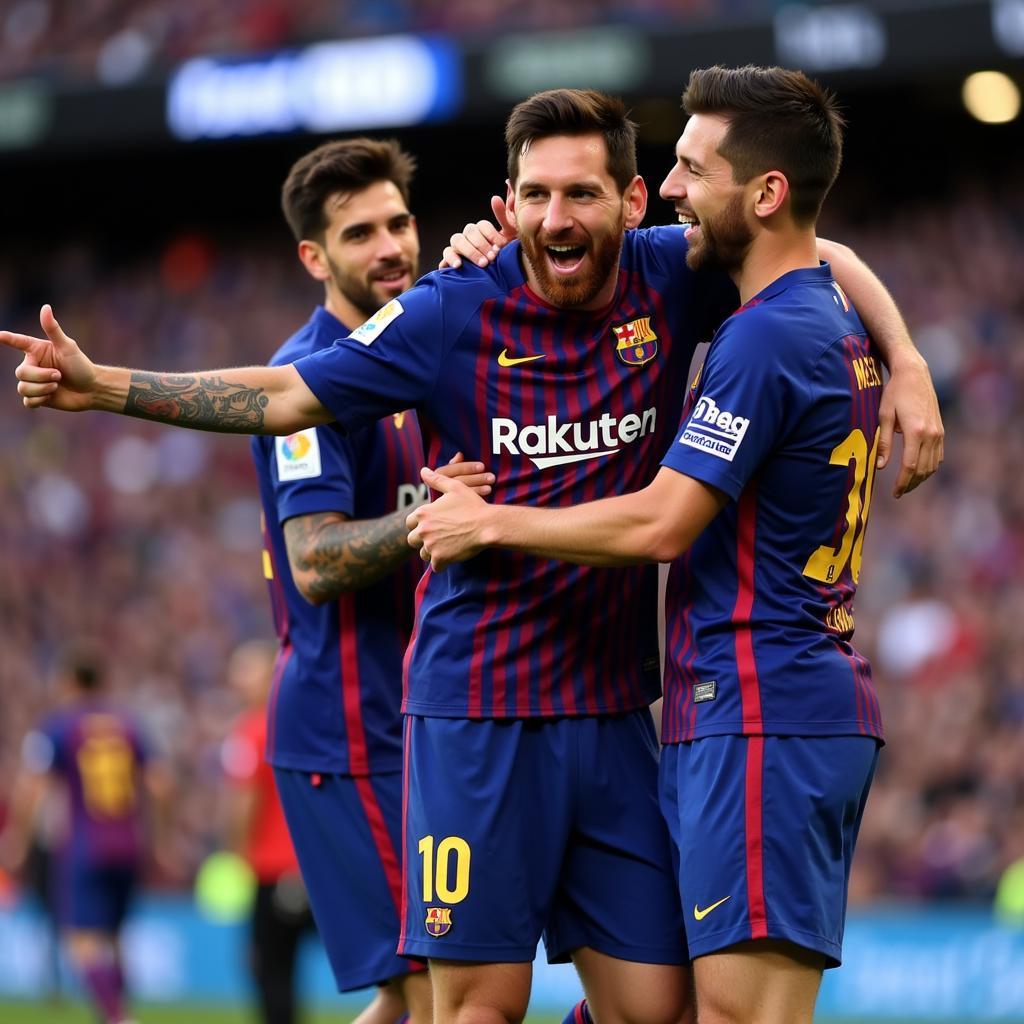 Messi tỏa sáng giúp Barca vô địch La Liga 2019