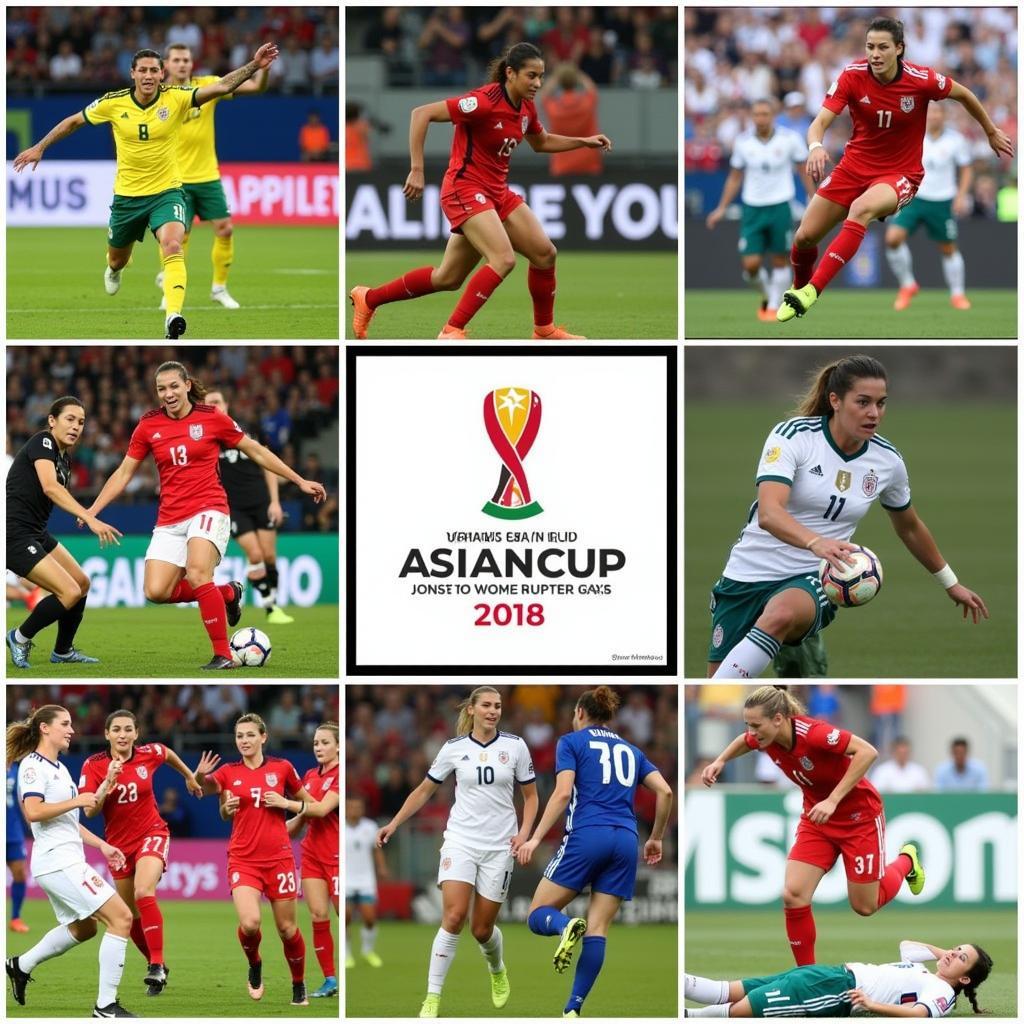 Những khoảnh khắc đáng nhớ Asian Cup Nữ 2018