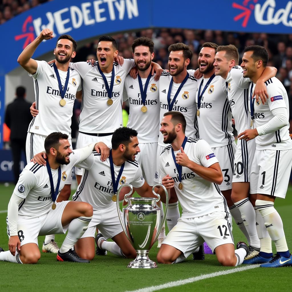 Real Madrid vô địch Champions League