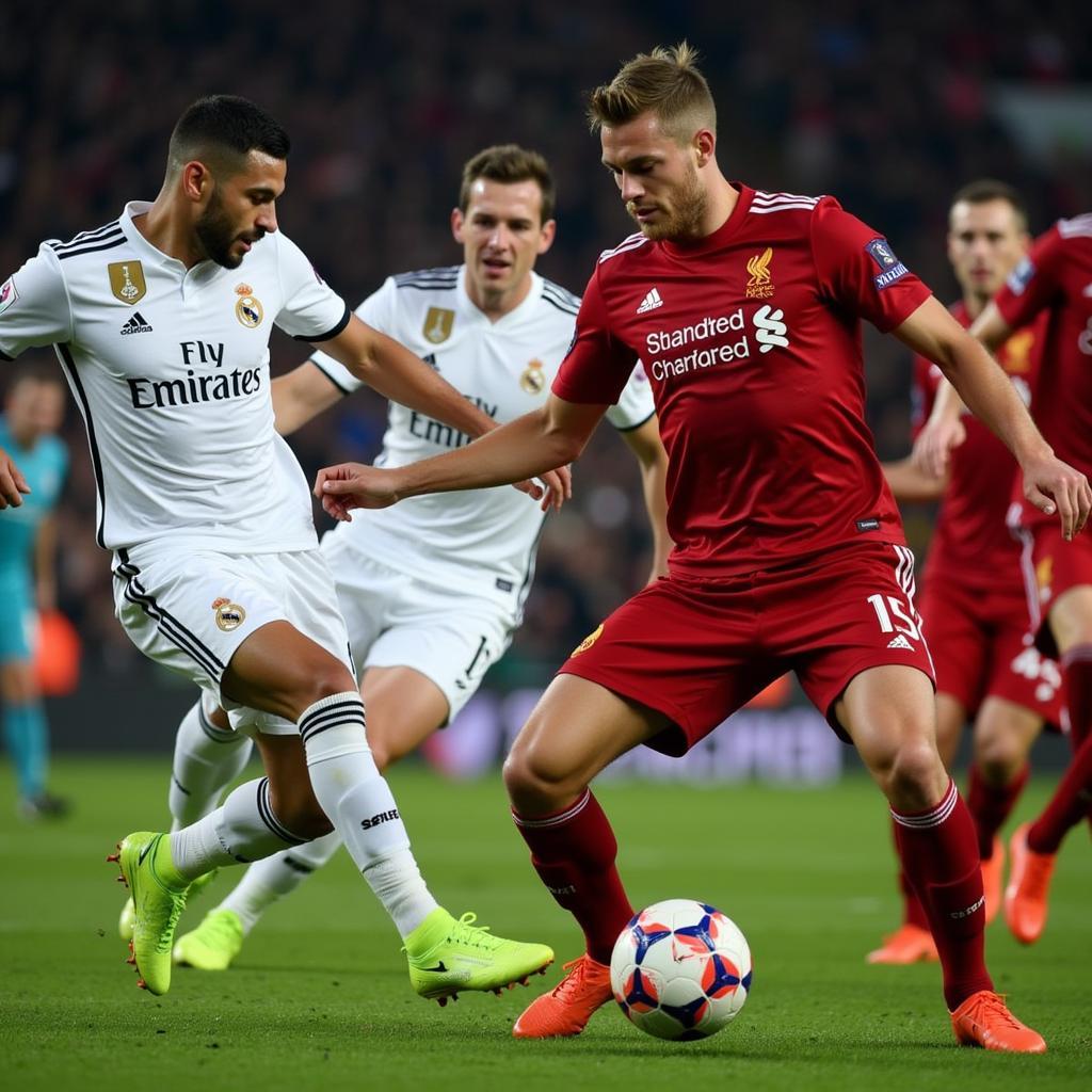 Real Madrid vs Liverpool: Cuộc đối đầu nảy lửa tại lượt về vòng 1/8 Champions League