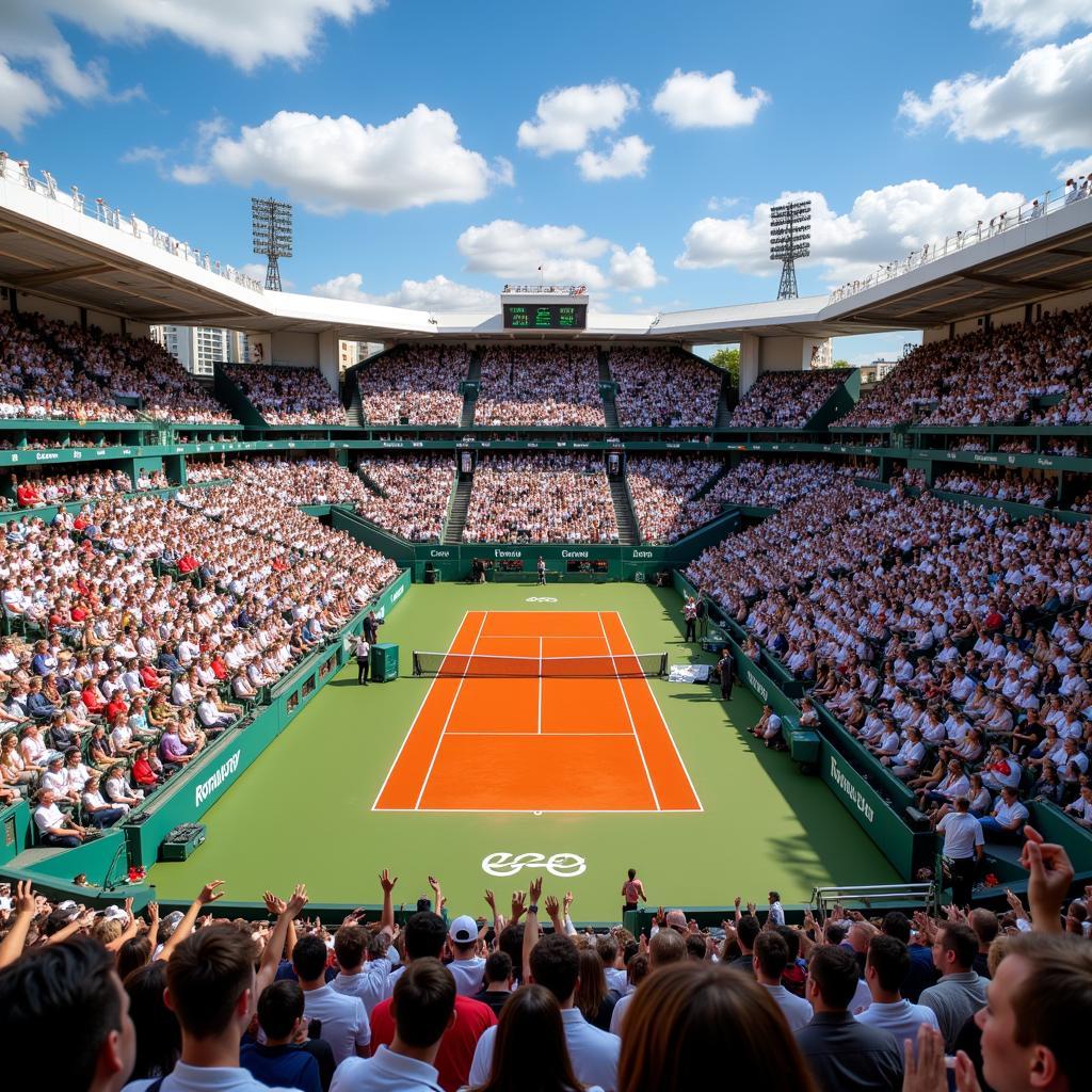 Lễ khai mạc Roland Garros 2019 đầy màu sắc và sôi động