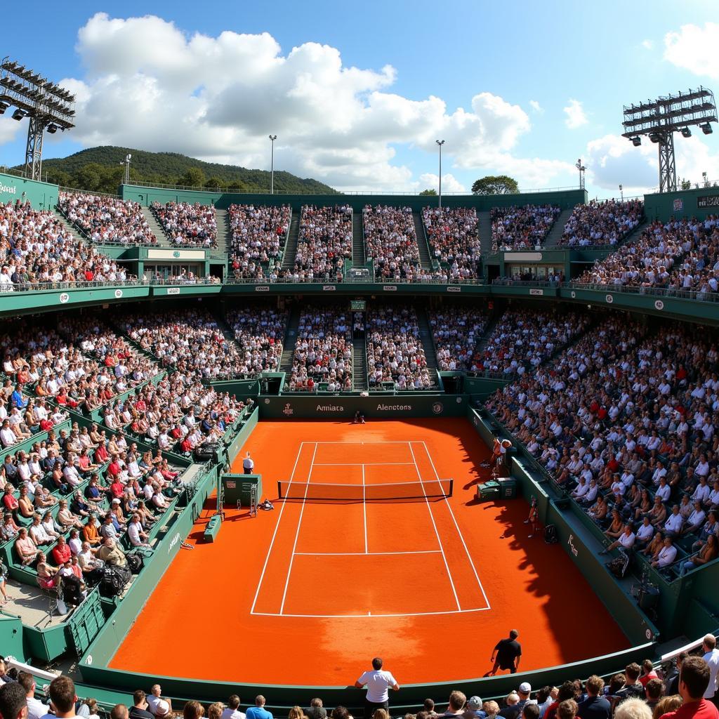 Roland Garros - sân đất nện huyền thoại