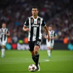 Ronaldo trong màu áo Juventus