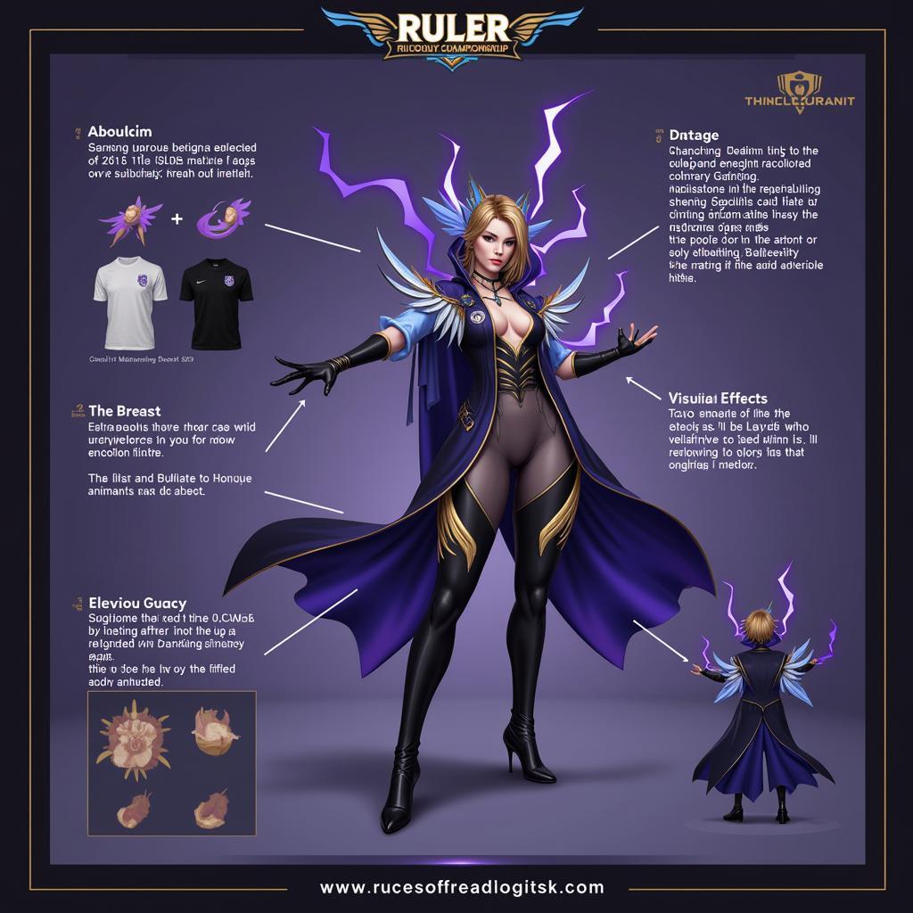 Skin Vô Địch 2017 Ruler Xayah: Vẻ đẹp kiêu hãnh