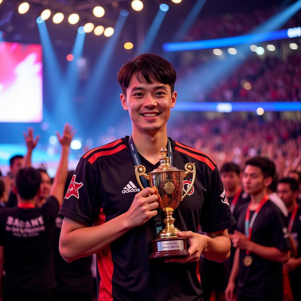 SKT T1 Faker Nâng Cup Vô Địch