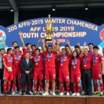 Trao giải U19 Đông Nam Á 2019