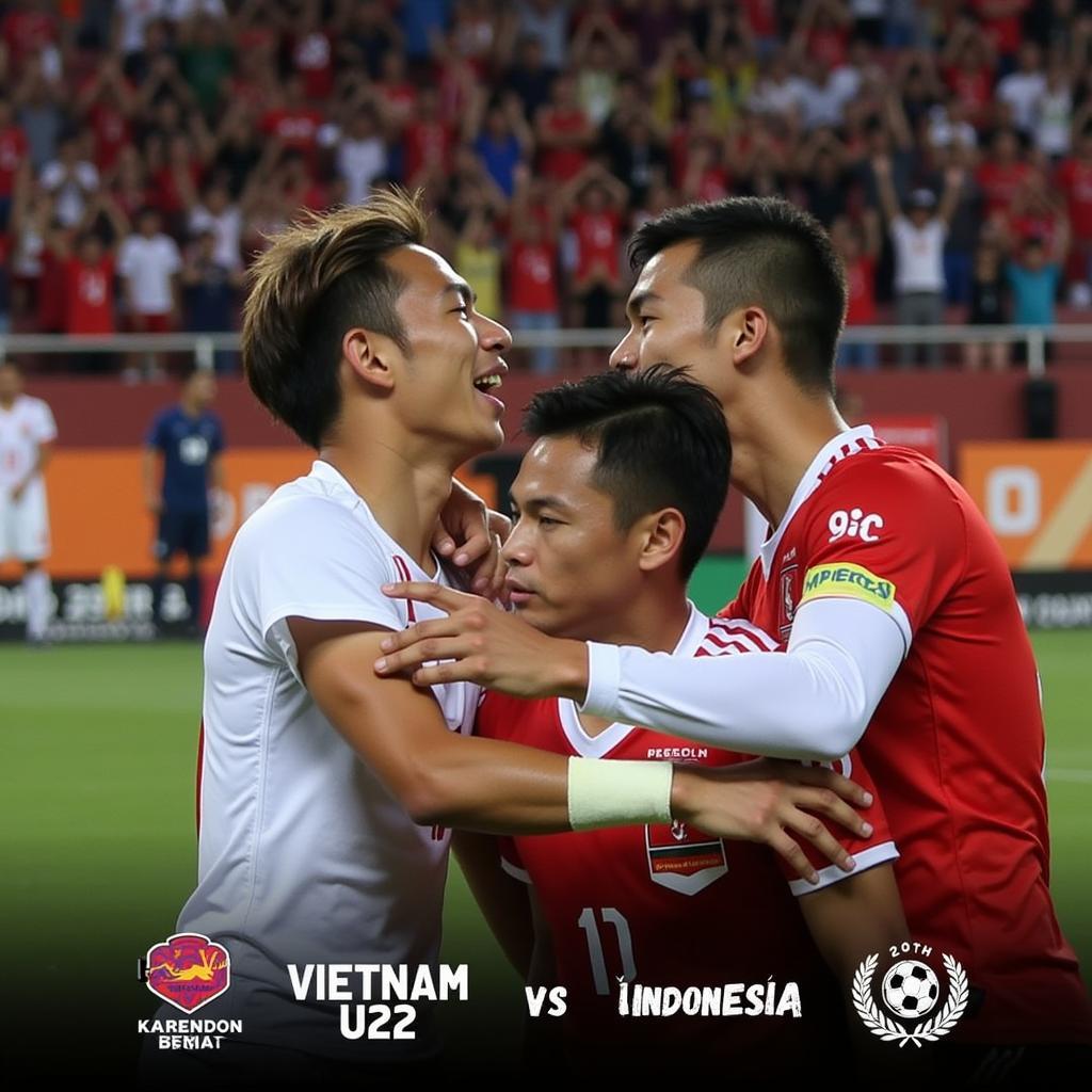 U22 Việt Nam chiến thắng nghẹt thở tại bán kết Sea Games 30